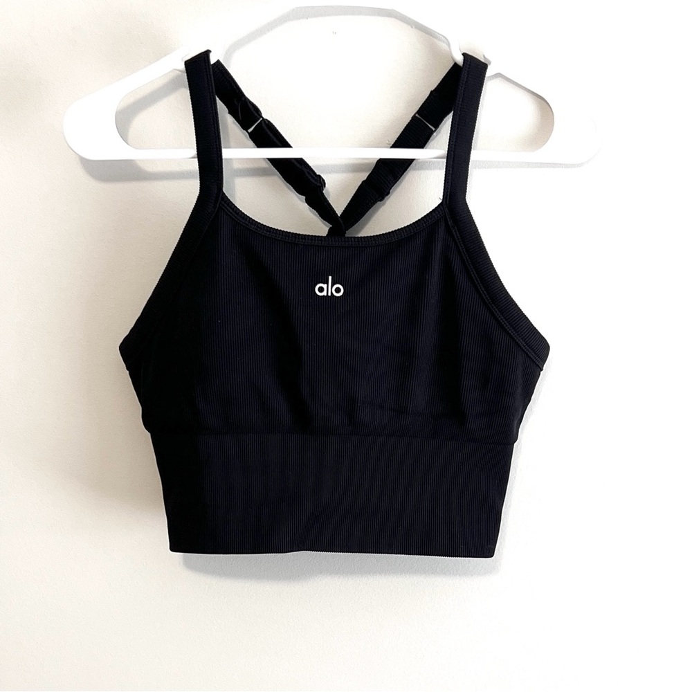 Alo Seamless Ribbed Favorite Bra Tank